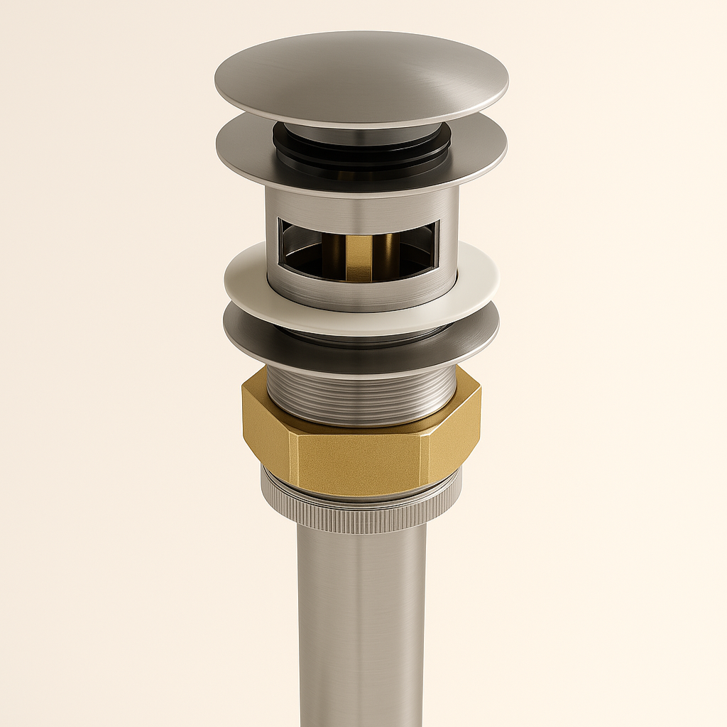 Pop-Up Bathroom Sink Drain