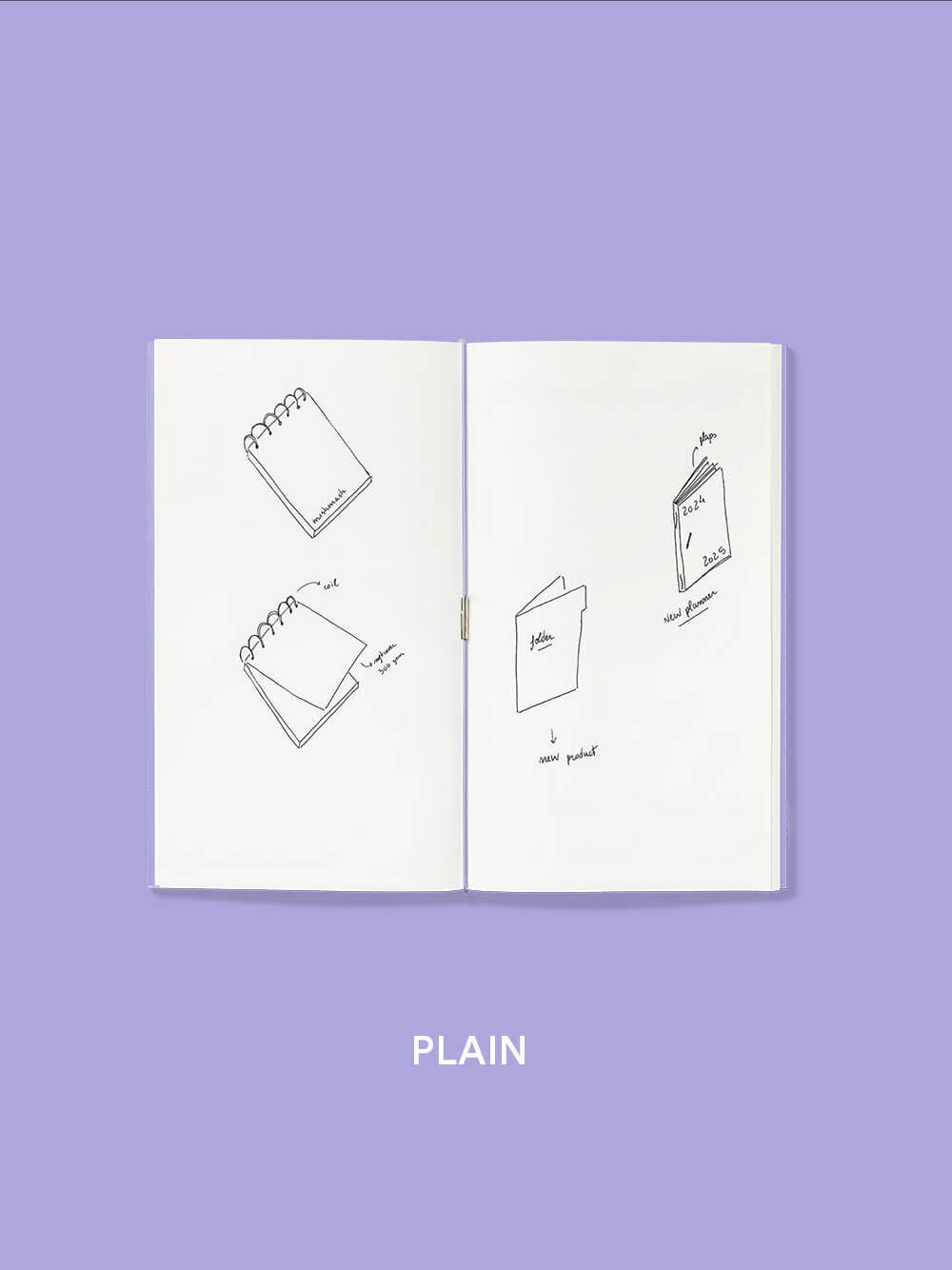 Refillable Log Covers and Notebook Refills