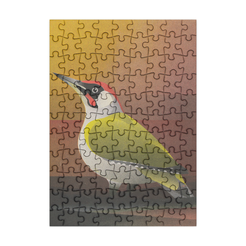 Wood Pecker - 99 Piece Mini Bird Jigsaw Puzzle