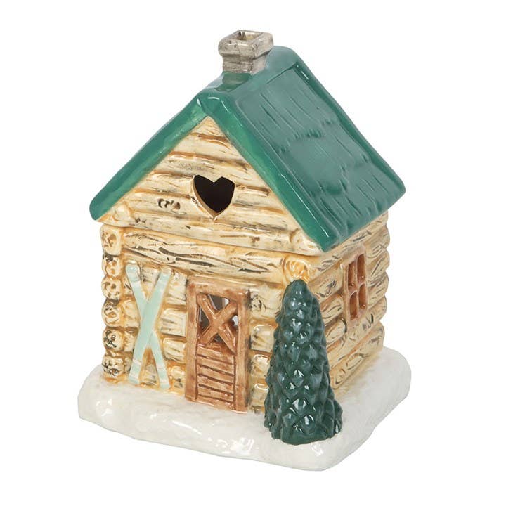 Cabin Ski Chalet Wax Burner