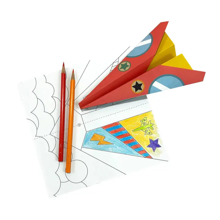 OOLY - D.I.Y. Paper Air Planes Activity Kit - Art Noise