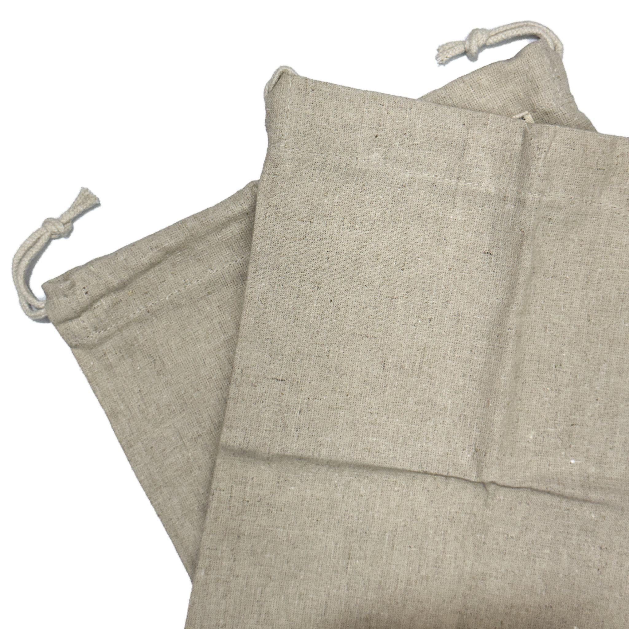 Hemp+Cotton Fair-Trade Produce Bags: Set/3