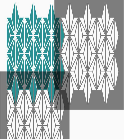 Deco Diamonds Craft and Furniture Stencil Stencil Up Stencil art-noise.myshopify.com deco-diamonds-craft-and-furniture-stencil
