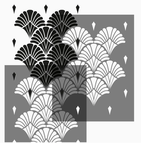 Deco Shell Craft Stencil Stencil Up Stencil art-noise.myshopify.com deco-shell-craft-stencil