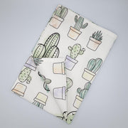 Desert Haze-Cacti in Watercolors: 3 Tea Towels