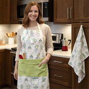 Desert Haze: Cactus Collection Cotton Apron