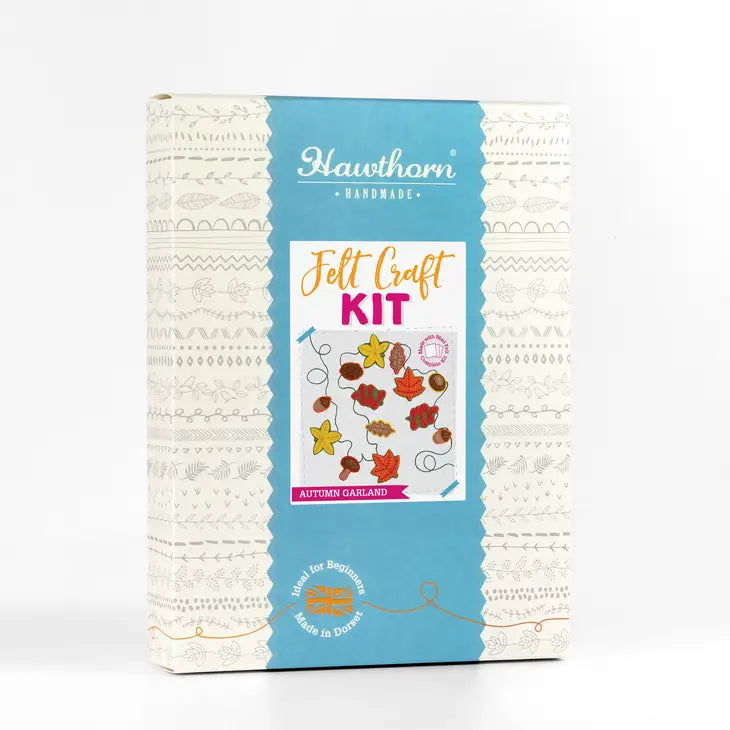 Hawthorn Handmade - Autumn Garland Felt Craft Kit - Art Noise