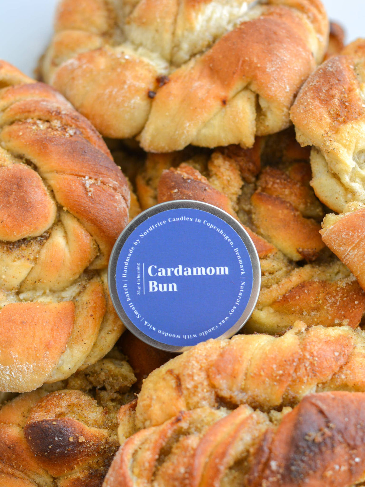 Mini Scented Soy Candle - Cardamom Bun