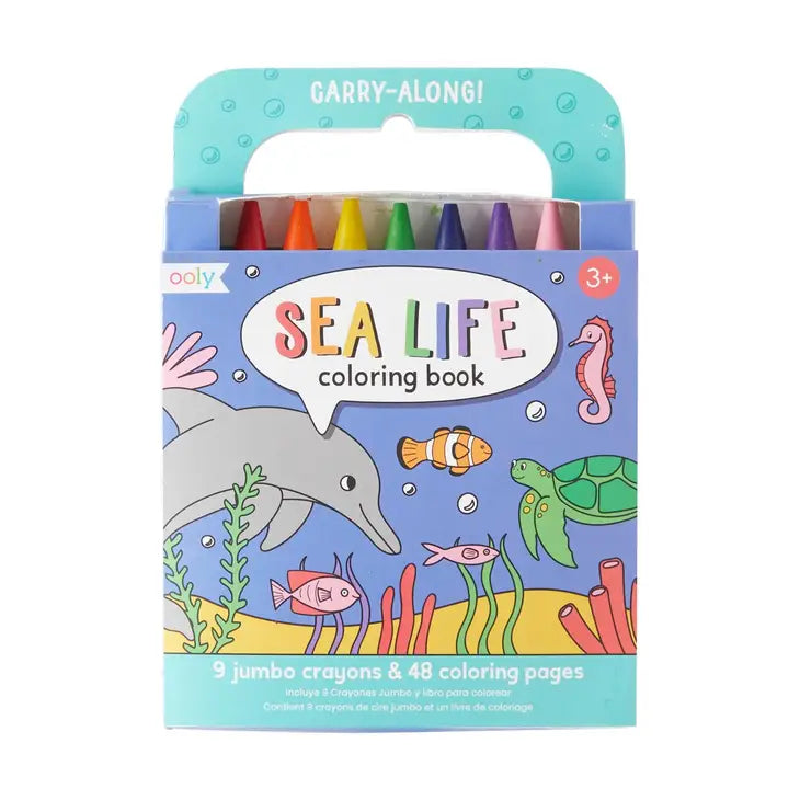 OOLY - Carry Along Crayon & Coloring Book Kit - Art Noise