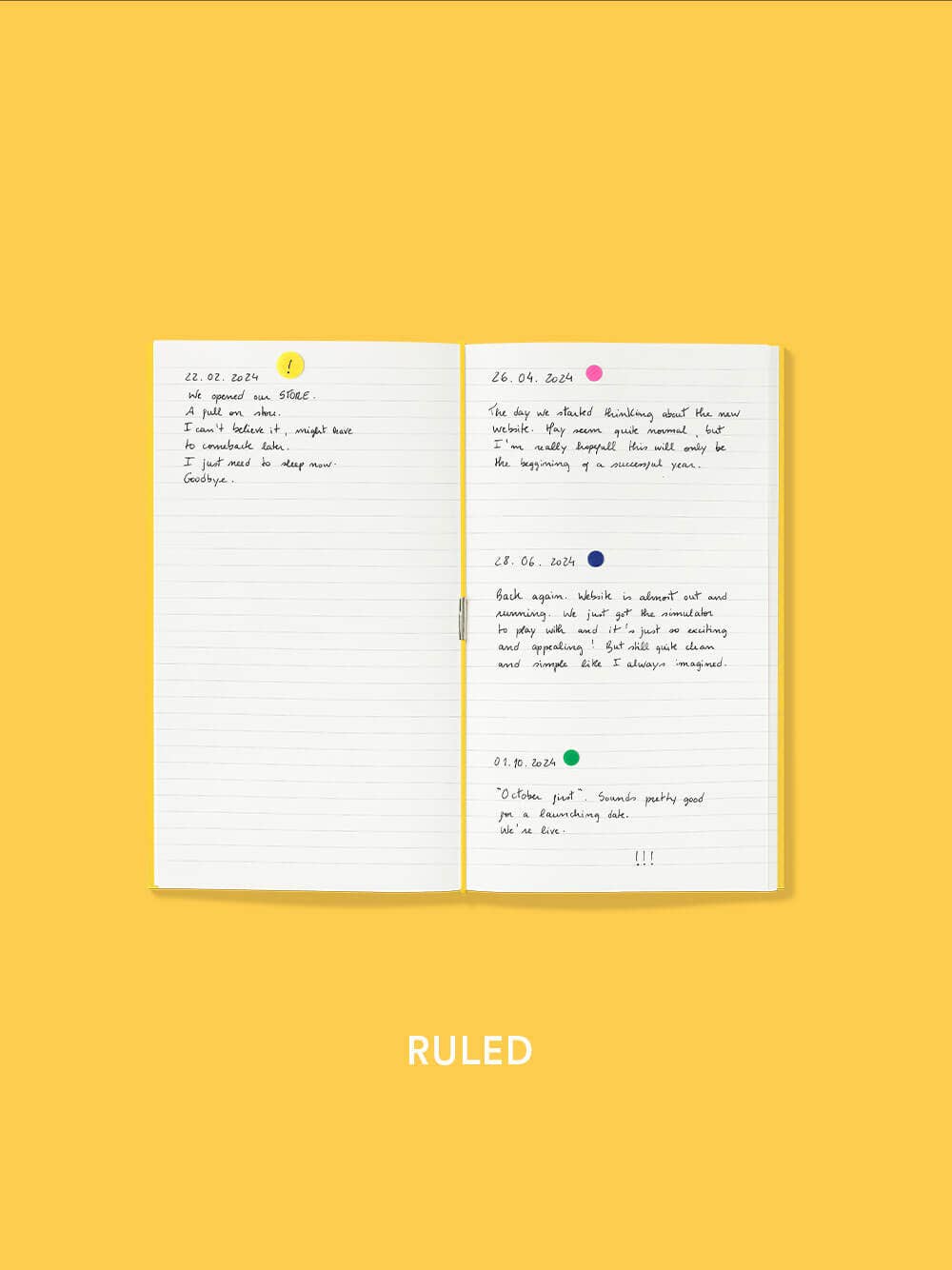 Refillable Log Covers and Notebook Refills