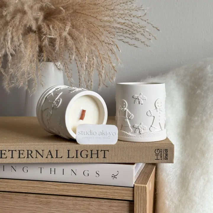 Gingerbread Scented Soy Candle | 3.5oz | Holiday Nostalgia