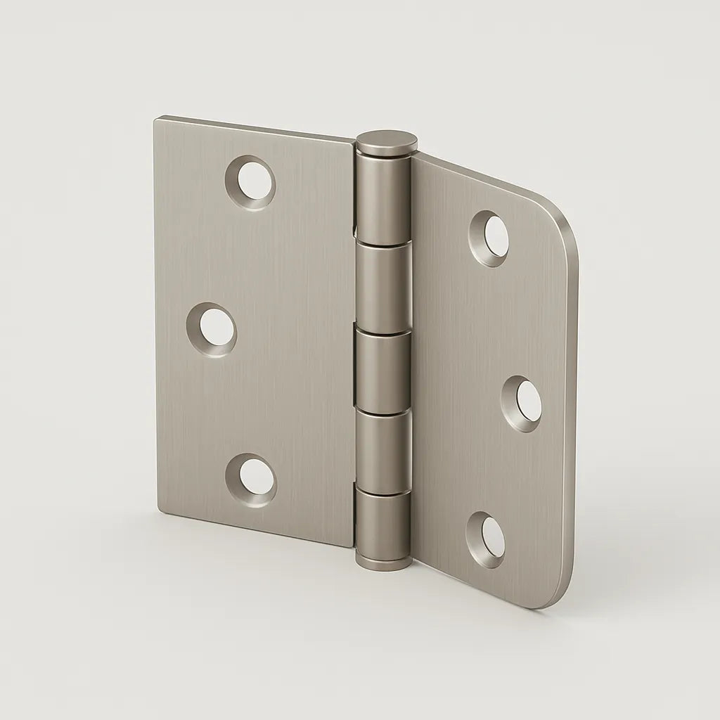  3″ Metal Door Hinge – Brushed Nickel & Matte Black Square & 5/8 Radius Good Day Building Supply Inc. Hinge art-noise.myshopify.com 3-metal-door-hinge-brushed-nickel-matte-black-square-5-8-radius