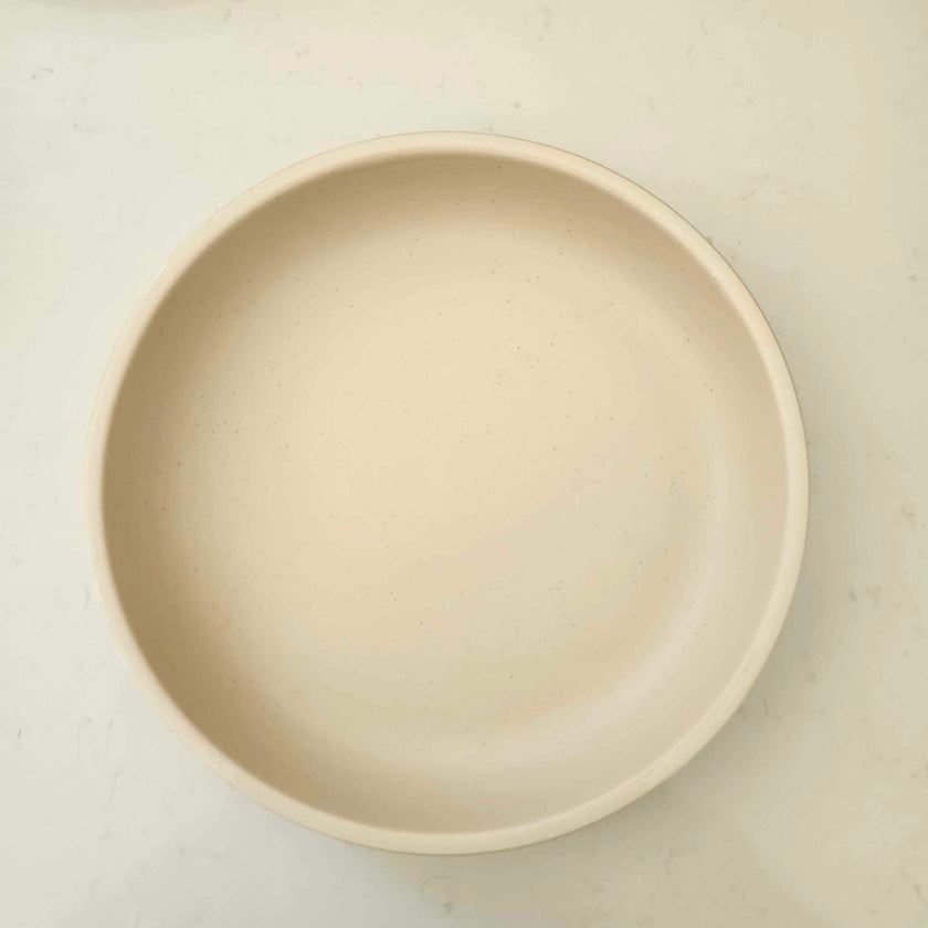 Vaisselles en céramique (blanc crème)