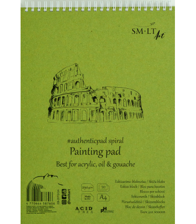 SM-LT - Authentic Sketchpad - Wirebound - Painting Pad