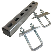 Byson Strut U-Bolt 1-5/8in & Bracket M10 (3/8in) - Stainless Steel