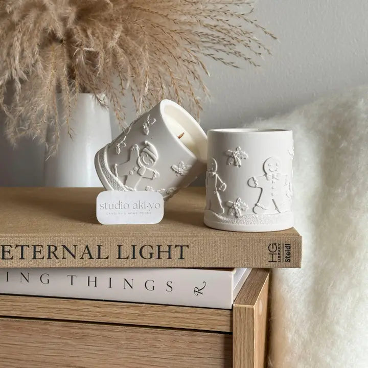 Gingerbread Scented Soy Candle | 3.5oz | Holiday Nostalgia