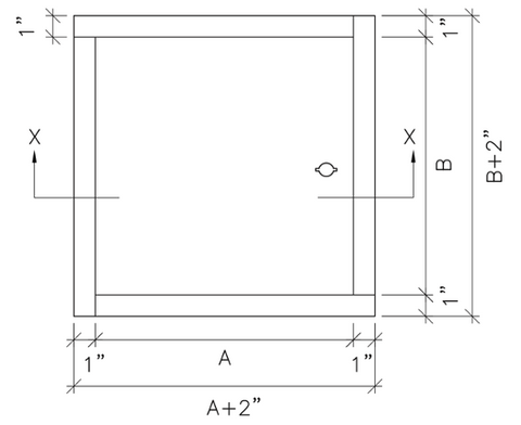 Byson Steel Access Panels - ULC Fire Rated, Ceiling & Wall