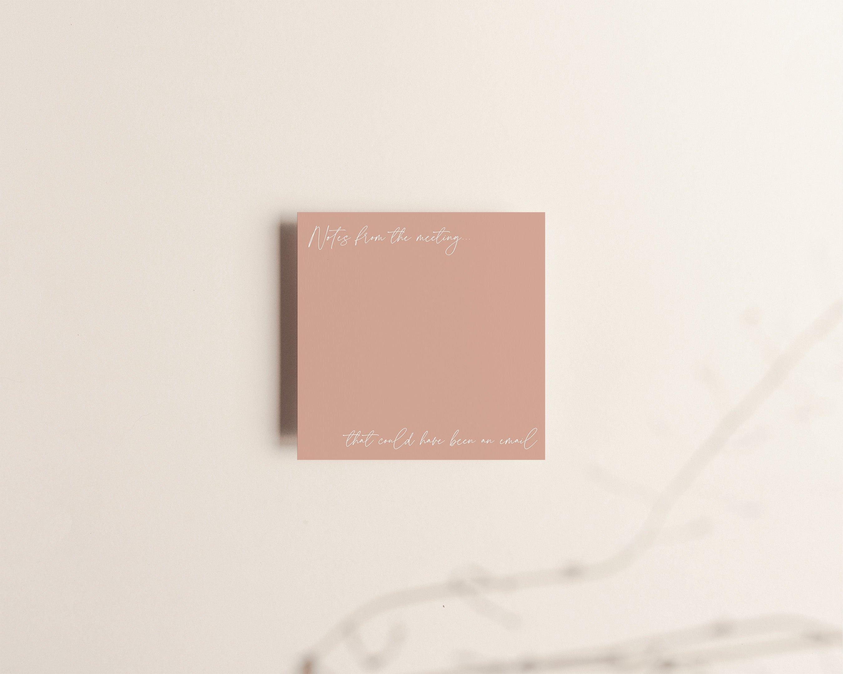 Notes from a meeting... Sticky Notes Creativien Paper Goods art-noise.myshopify.com notes-from-a-meeting-sticky-notes