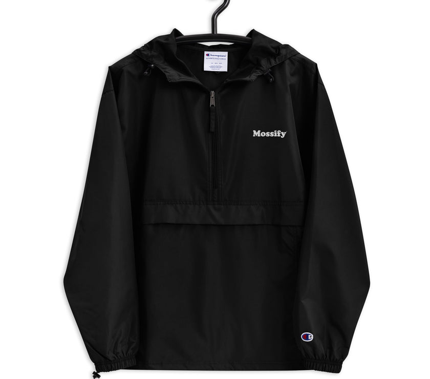 Embroidered Mossify / Champion Packable Jacket