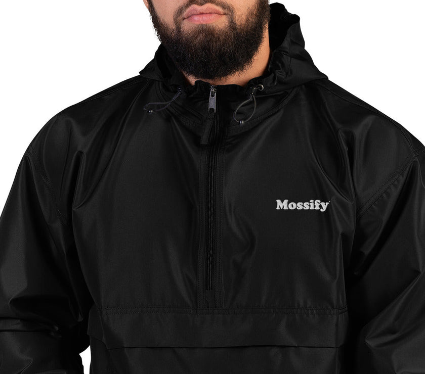 Embroidered Mossify / Champion Packable Jacket
