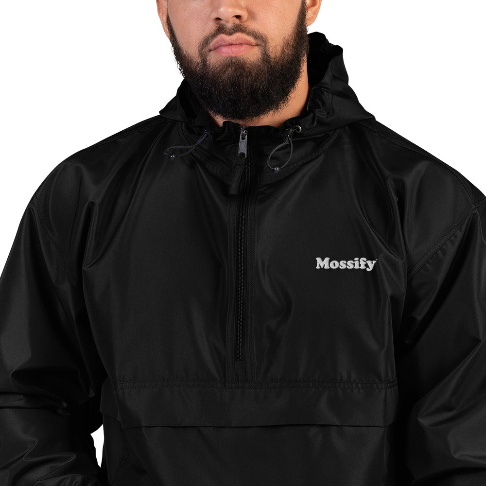 Embroidered Mossify / Champion Packable Jacket Mossify product_type art-noise.myshopify.com embroidered-mossify-champion-packable-jacket