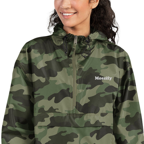 Embroidered Mossify / Champion Packable Jacket Mossify product_type art-noise.myshopify.com embroidered-mossify-champion-packable-jacket