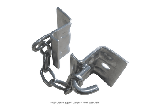 Byson Channel Support Clamp Sets - Pack of 5 Sets