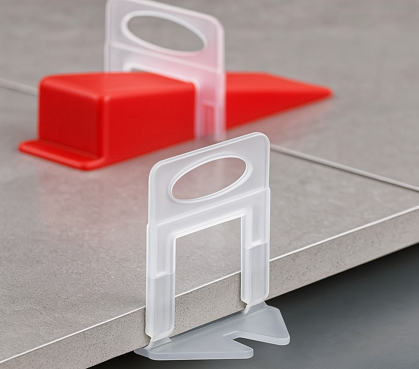 1.5 mm Tile Leveling Clips (100‑Pack) – Lippage‑Free Spacer System