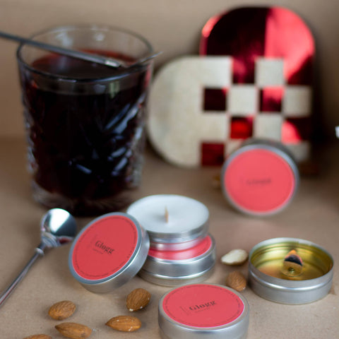 Mini Scented Soy Candle - Mulled Wine