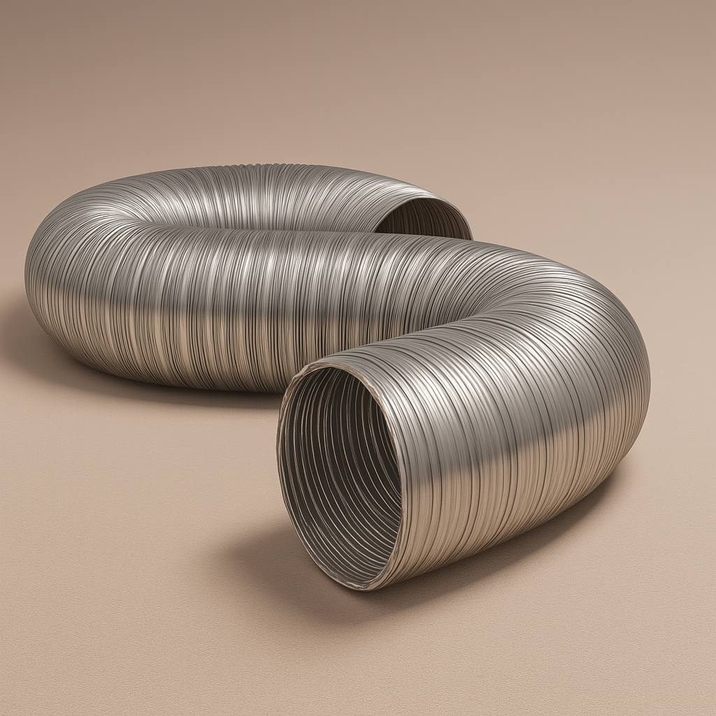 Semi-Rigid Aluminum Duct – 4" & 6" Dryer Vent | 10' with Clamps Good Day Building Supply Inc. Air Ducts art-noise.myshopify.com semi-rigid-aluminum-duct-4-6-dryer-vent-10-with-clamps