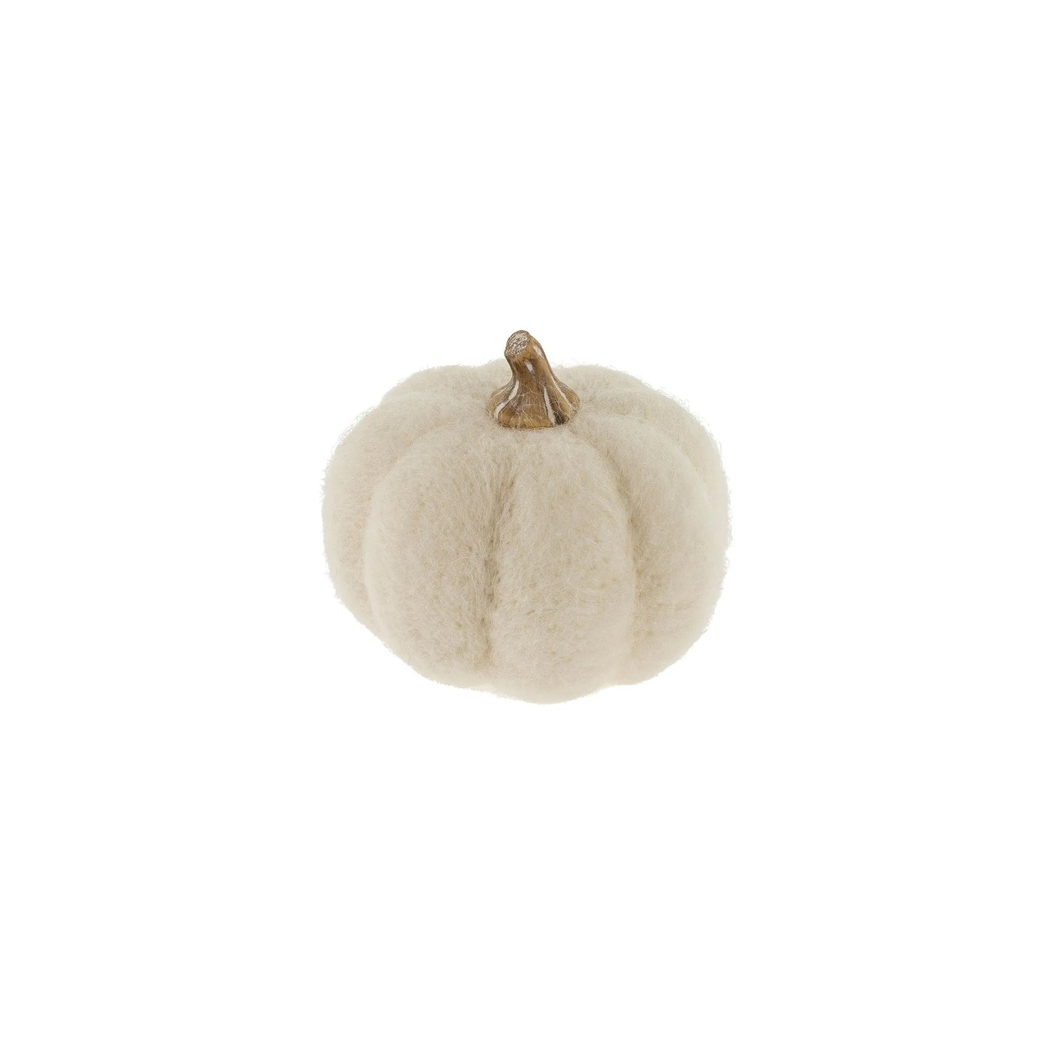 Felt Pumpkin - White Clementine Home Floral Gift product_type art-noise.myshopify.com felt-pumpkin-white Felt Pumpkin - White Clementine Home Floral Gift  art-noise.myshopify.com felt-pumpkin-white