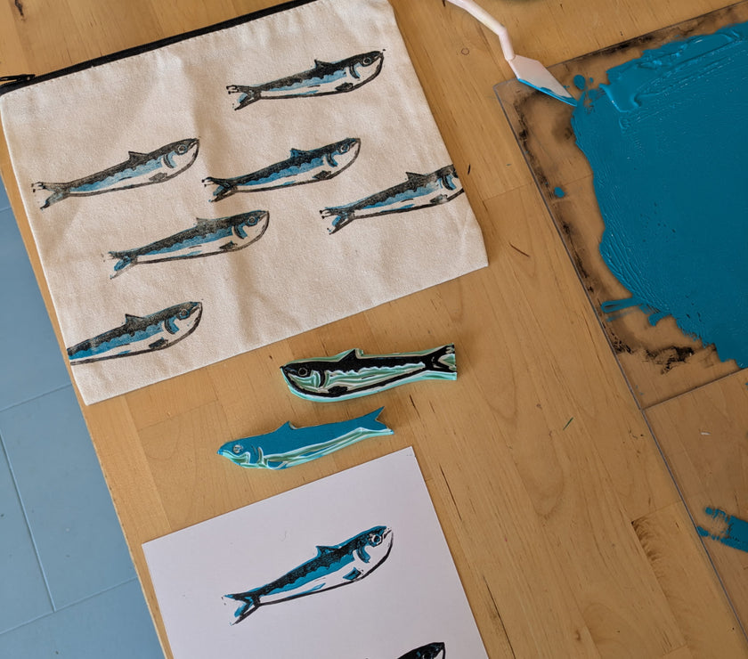 Linocut for Beginners (ages 16+)