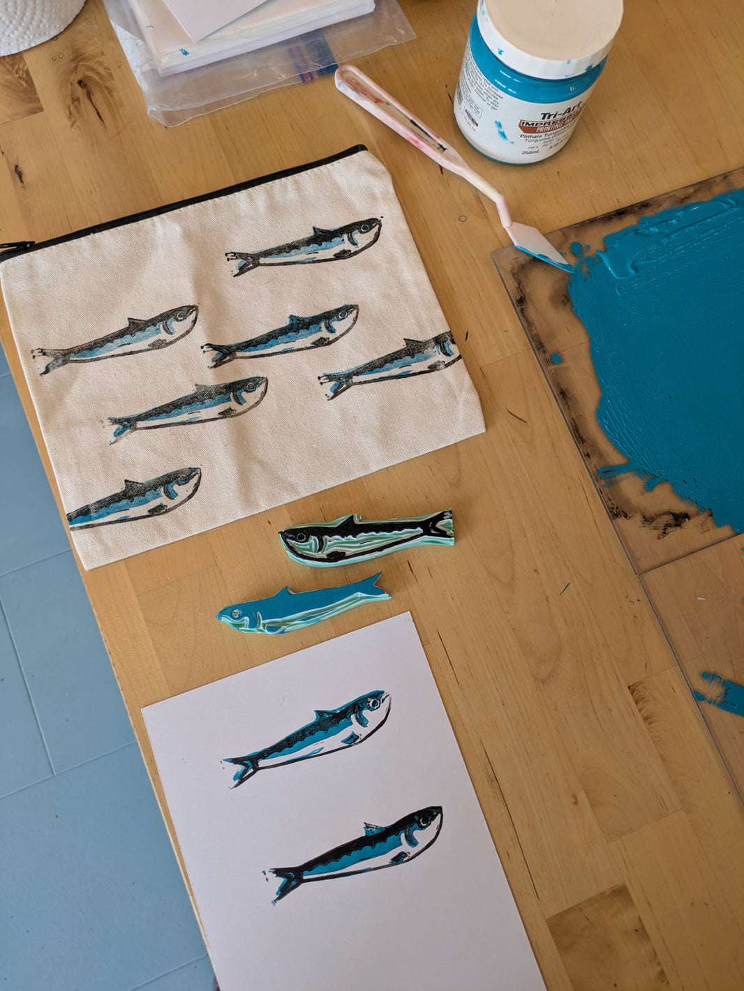 Linocut for Beginners (ages 16+)