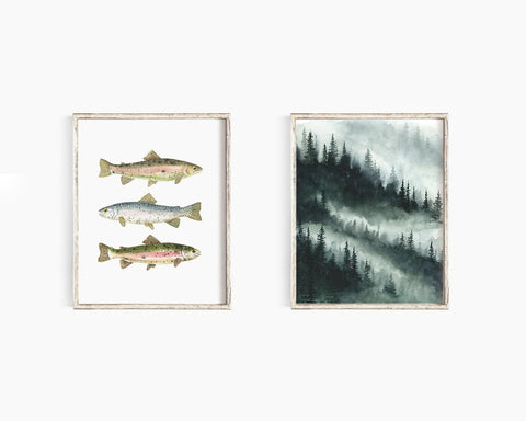 Rainbow Trout Emma Allen Design Studio Print art-noise.myshopify.com rainbow-trout Rainbow Trout Emma Allen Design Studio Print art-noise.myshopify.com rainbow-trout