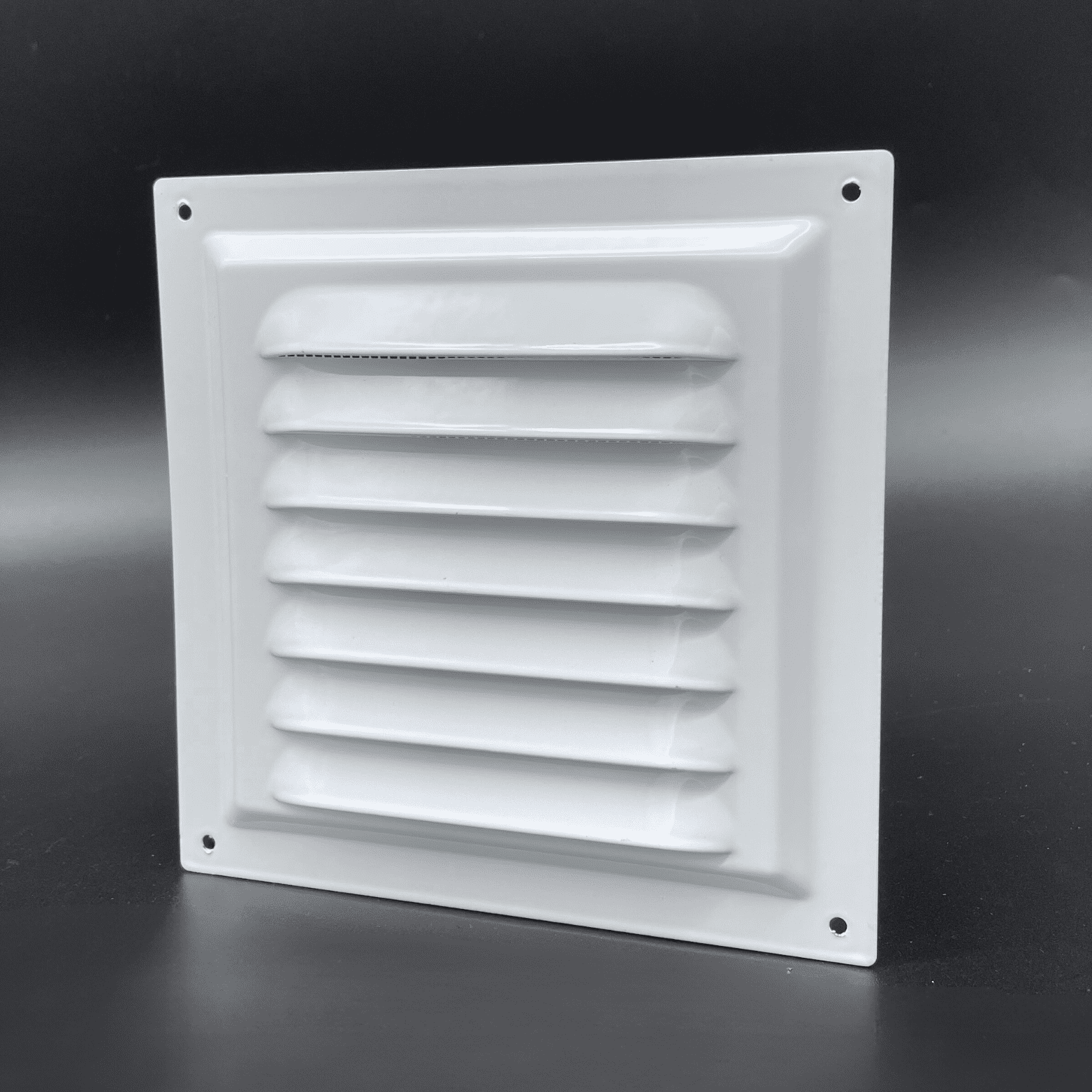 Byson Flat Steel Metal Fixed Grilles with Screen