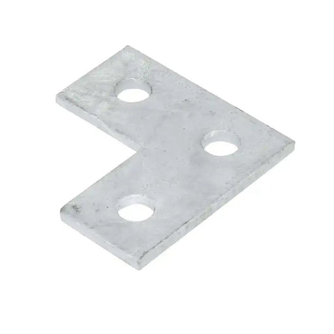 Byson Strut Flat Plate Connector, 90 Degree - 3 Hole