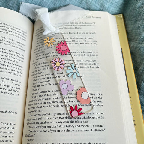Floral Bookmark Glitter Paper Scissors bookmark art-noise.myshopify.com floral-bookmark Floral Bookmark Glitter Paper Scissors bookmark art-noise.myshopify.com floral-bookmark