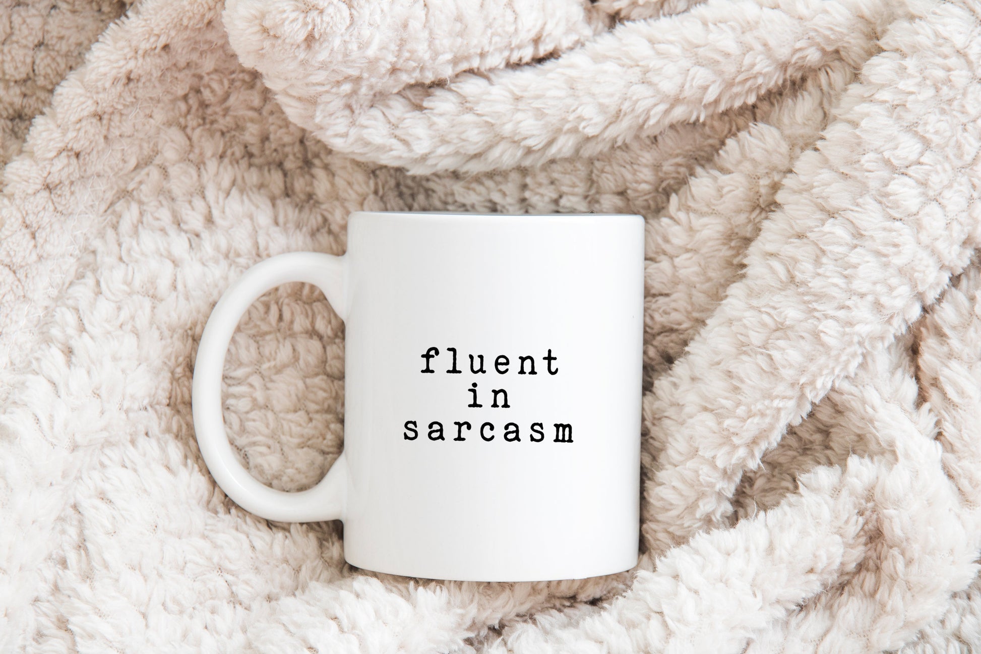 Fluent in Sarcasm Mug Creativien product_type art-noise.myshopify.com fluent-in-sarcasm-mug