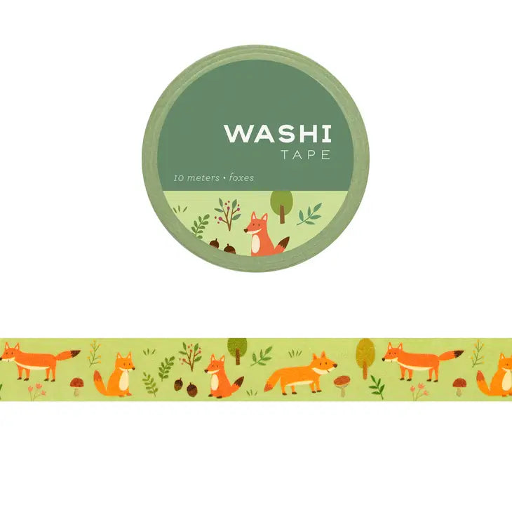 Girl of All Work - Foxes Washi Tape
