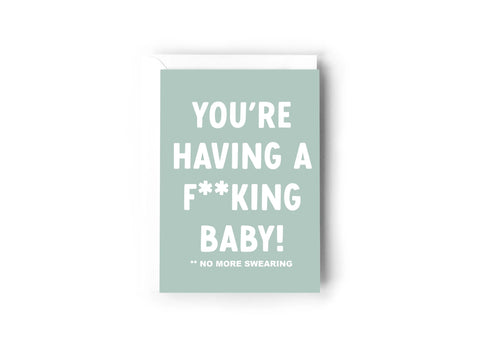 You're having a f**king baby Creativien product_type art-noise.myshopify.com youre-having-a-f-king-baby You're having a f**king baby Creativien  art-noise.myshopify.com youre-having-a-f-king-baby