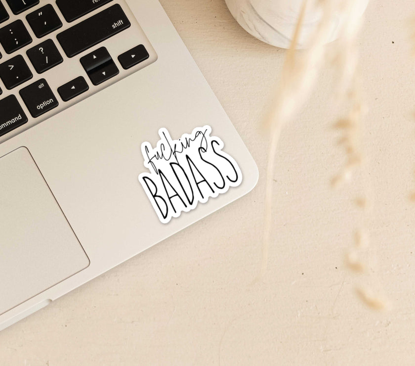 Fucking Badass Vinyl Sticker