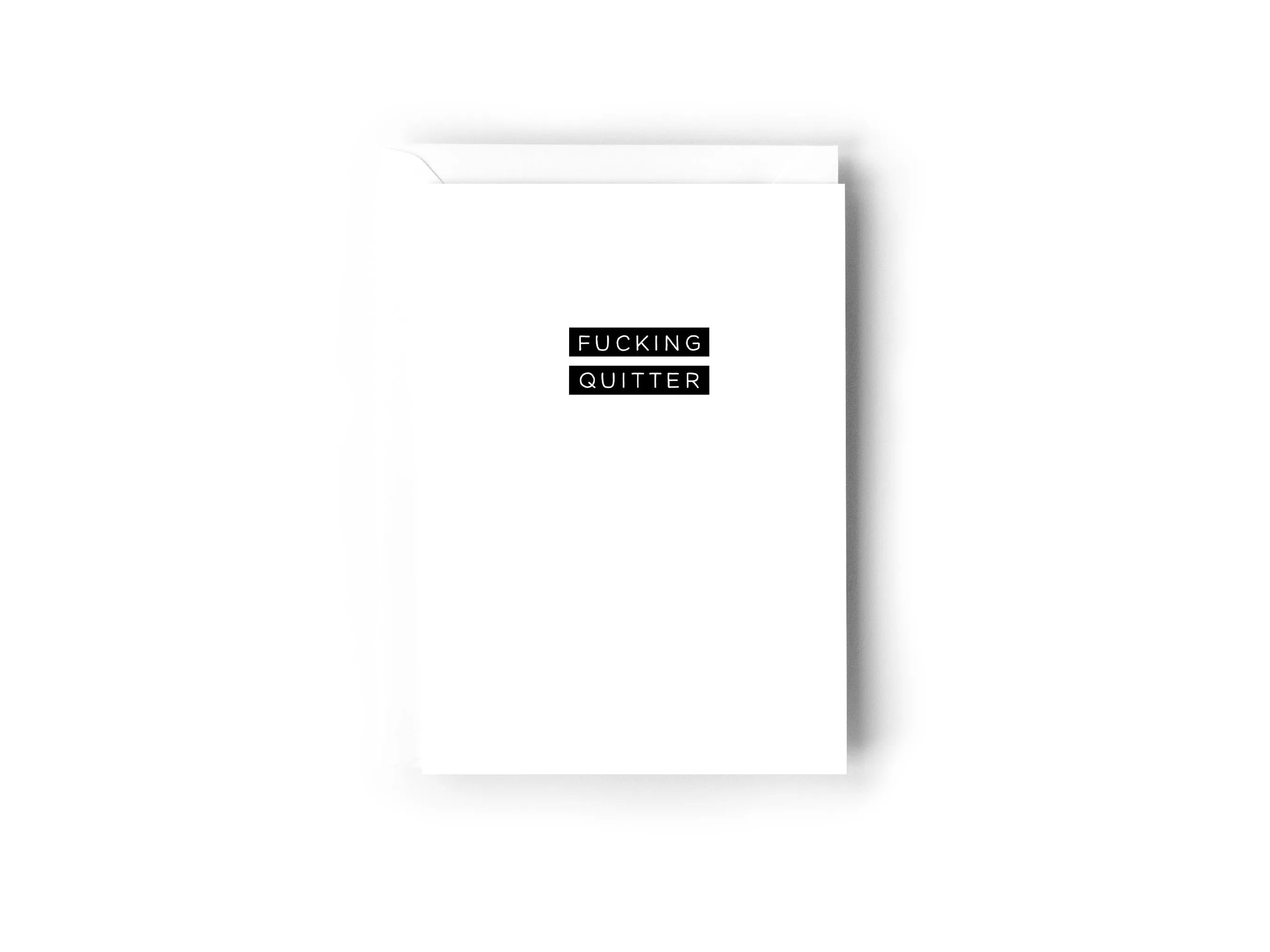 Fucking Quitter Creativien product_type art-noise.myshopify.com fucking-quitter Fucking Quitter Creativien  art-noise.myshopify.com fucking-quitter