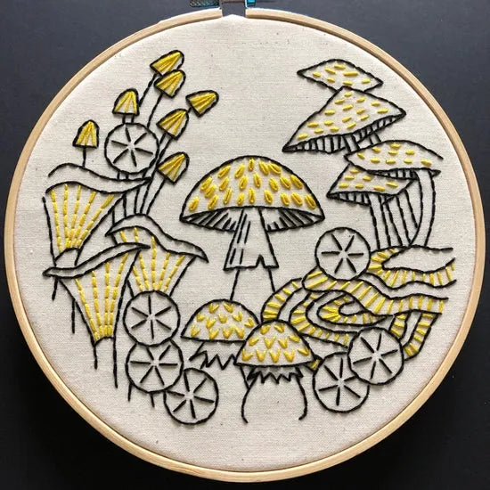 Hook, Line & Tinker Embroidery Kit - Mushrooms - Art Noise Hook, Line & Tinker Embroidery Kit - Mushrooms Hook, Line & Tinker product_type art-noise.myshopify.com hook-line-tinker-embroidery-kit-mushrooms Hook, Line & Tinker Embroidery Kit - Mushrooms Hook, Line & Tinker  art-noise.myshopify.com hook-line-tinker-embroidery-kit-mushrooms