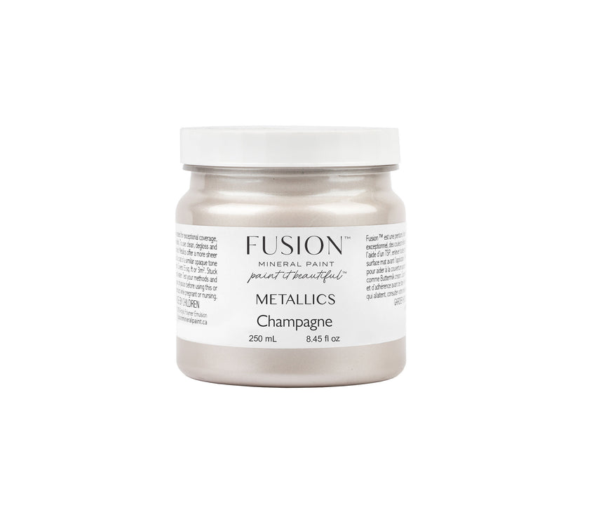 Fusion Mineral Paint Metallic Champagne