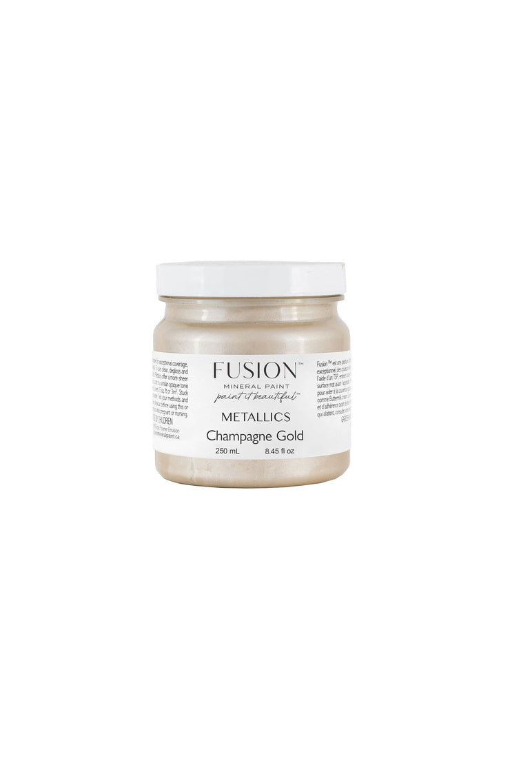 Fusion Mineral Paint Metallic Champagne Gold