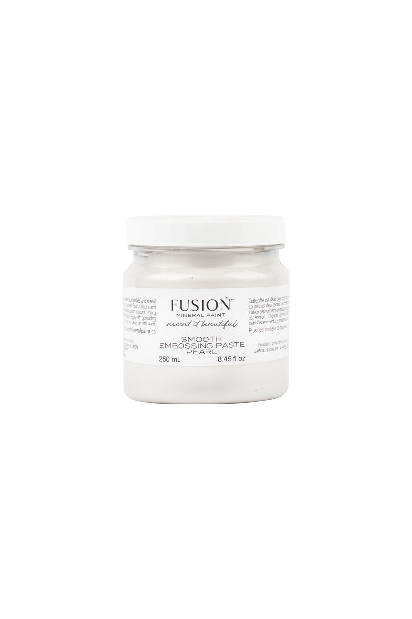 Fusion Mineral Paint Embossing Paste Pearl 250mL