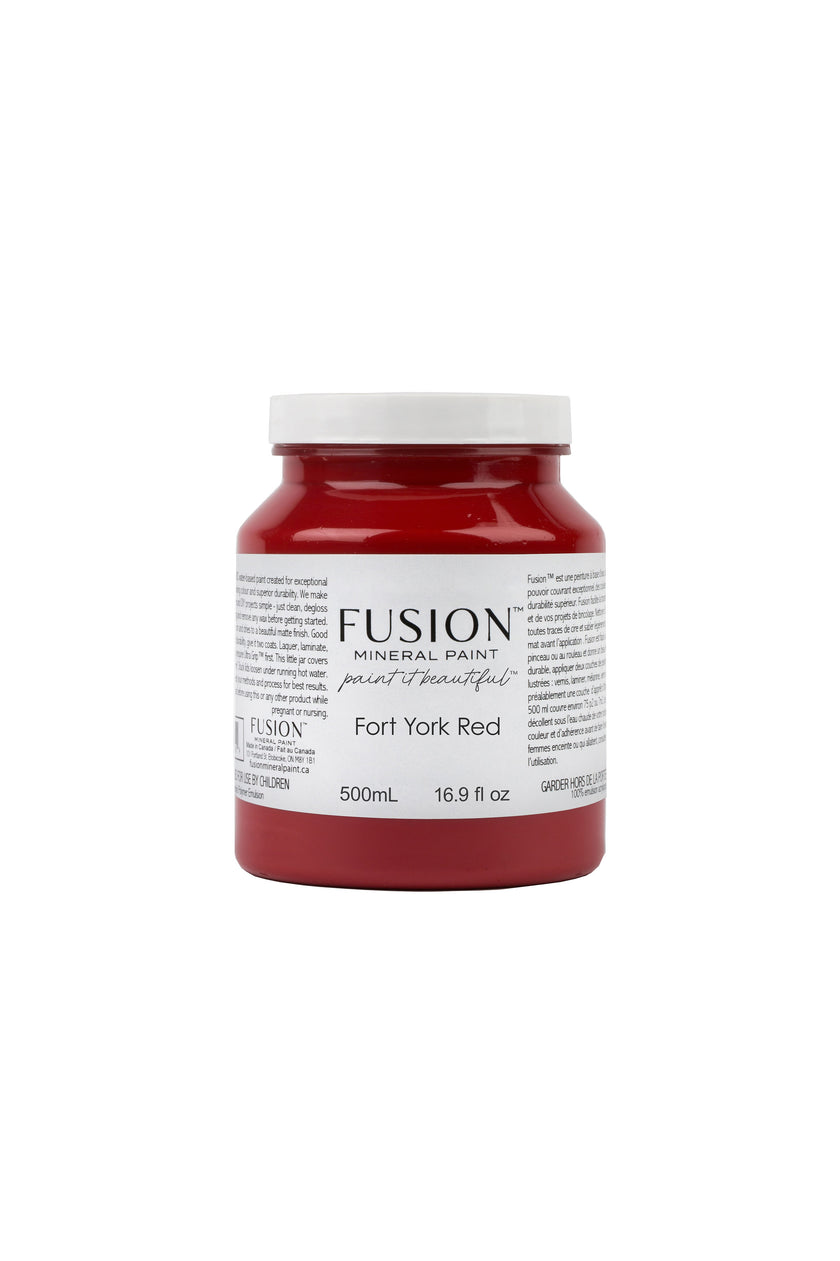 Fusion Mineral Paint Fort York Red