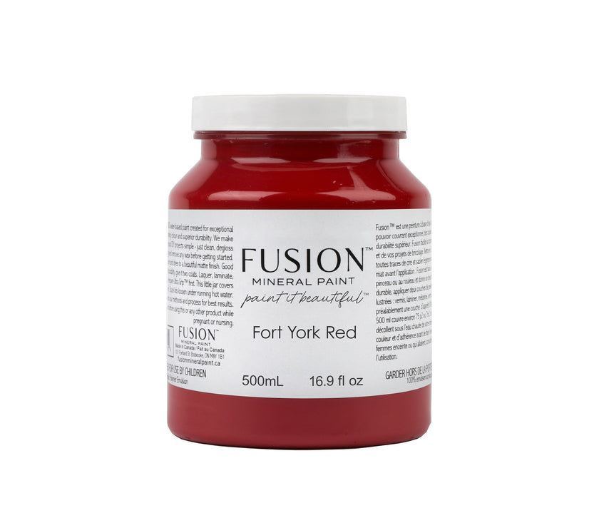 Fusion Mineral Paint Fort York Red