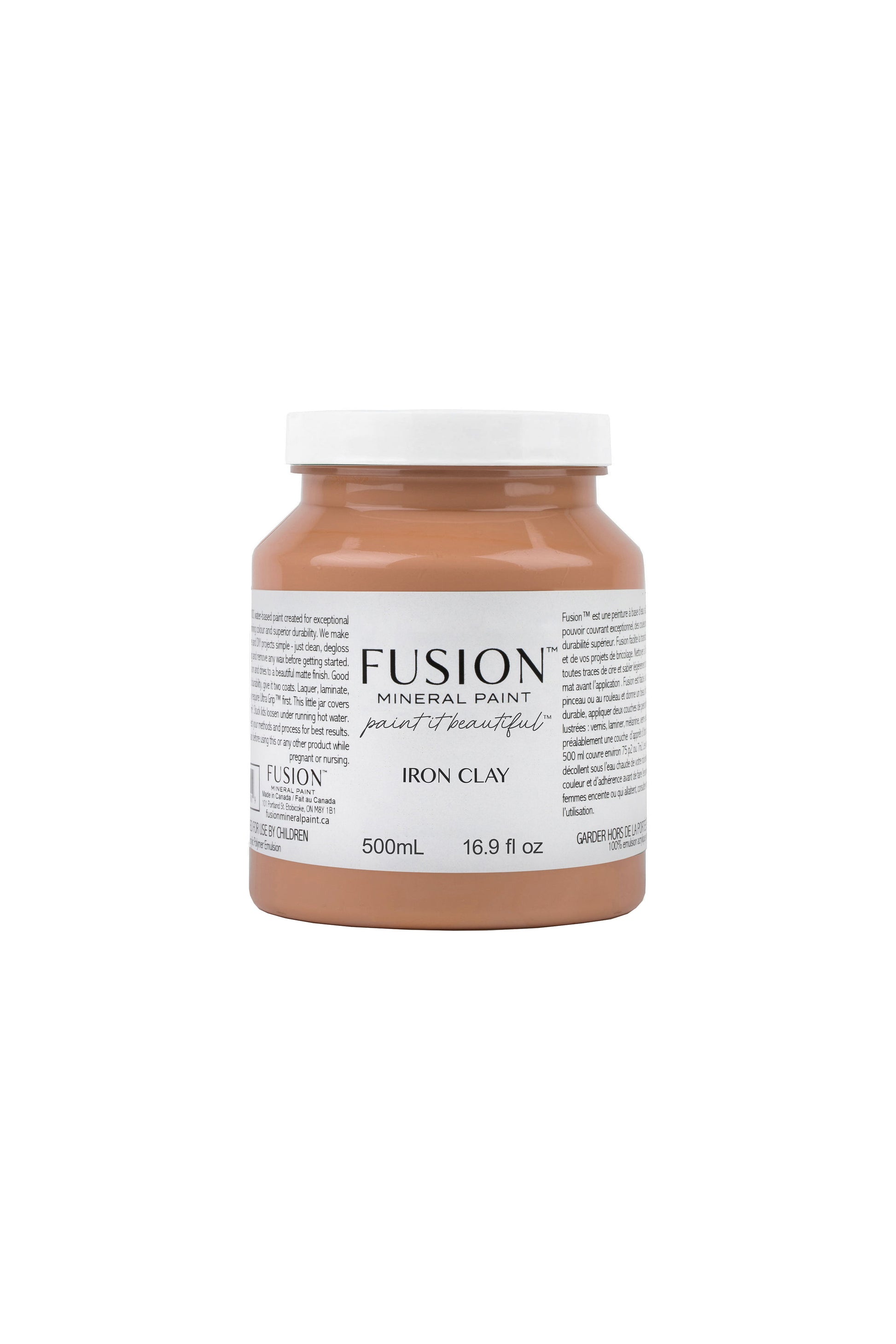 Fusion Mineral Paint Iron Clay Homestead House Furniture Paint art-noise.myshopify.com fusion-mineral-paint-iron-clay