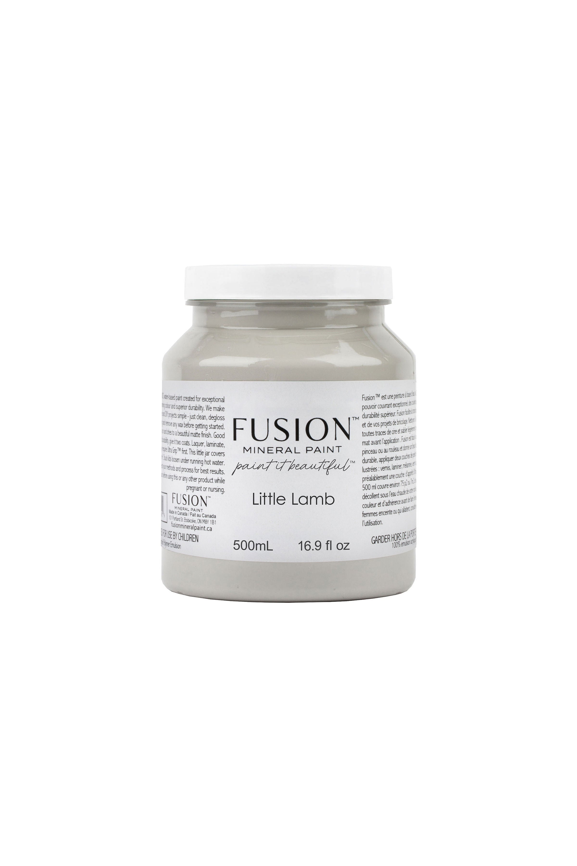 Fusion Mineral Paint Little Lamb Homestead House Furniture Paint art-noise.myshopify.com fusion-mineral-paint-little-lamb-500ml